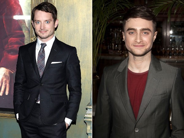Elijah Wood y Daniel Radcliffe