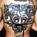 Tatuaje Mujer En Espalda